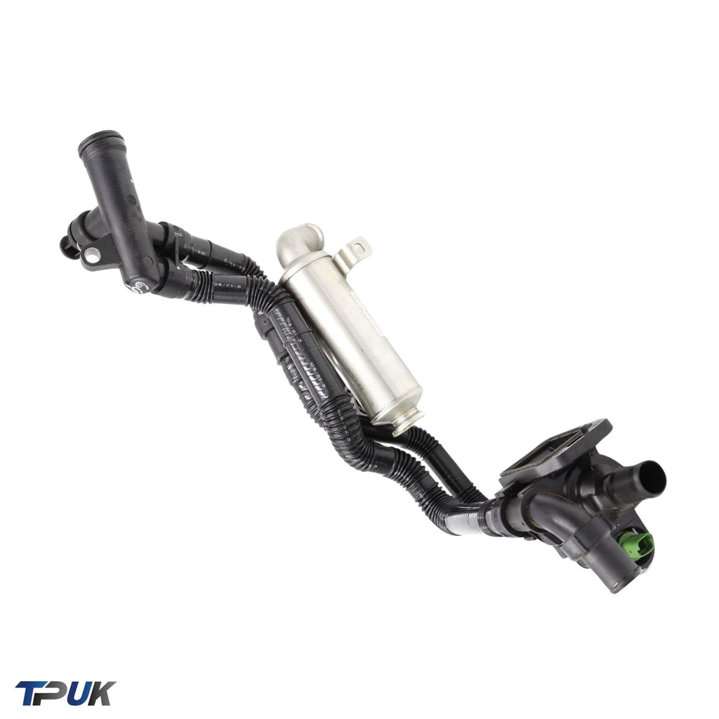 Egr Cooler Pipe Thermostat Housing For Ford Fiesta 1.4 2001-2017 1497377