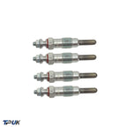 Heater Glow Plugs For Ford Escort Fiesta Orion 1.6 D Diesel Dual Core Per 4