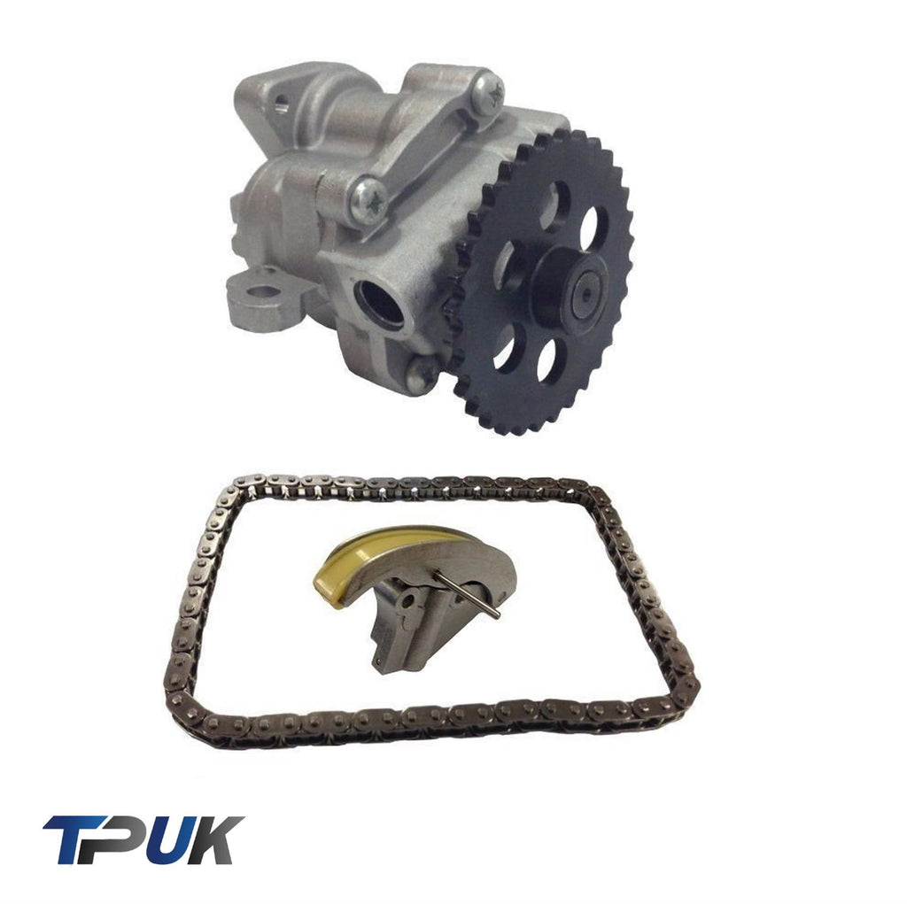 Ford Transit Oil Pump, Chain And Tensioner Kit 2.4 2.0 Rwd Fwd Up To 15/5/2003