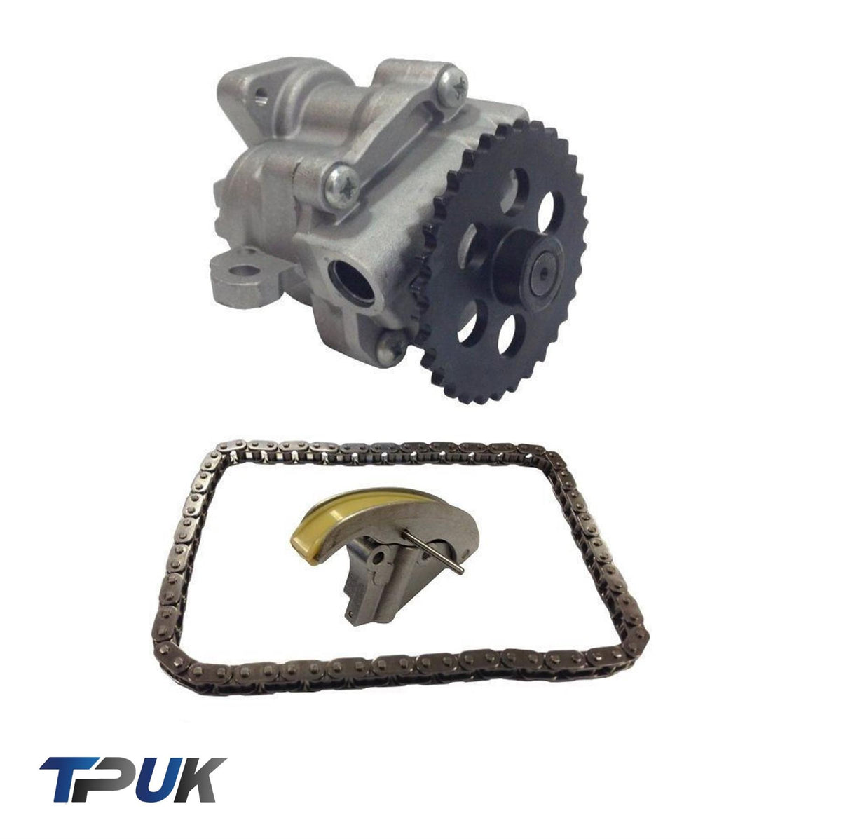 Ford Transit Oil Pump, Chain And Tensioner Kit 2.4 2.0 Rwd Fwd Up To 15/5/2003