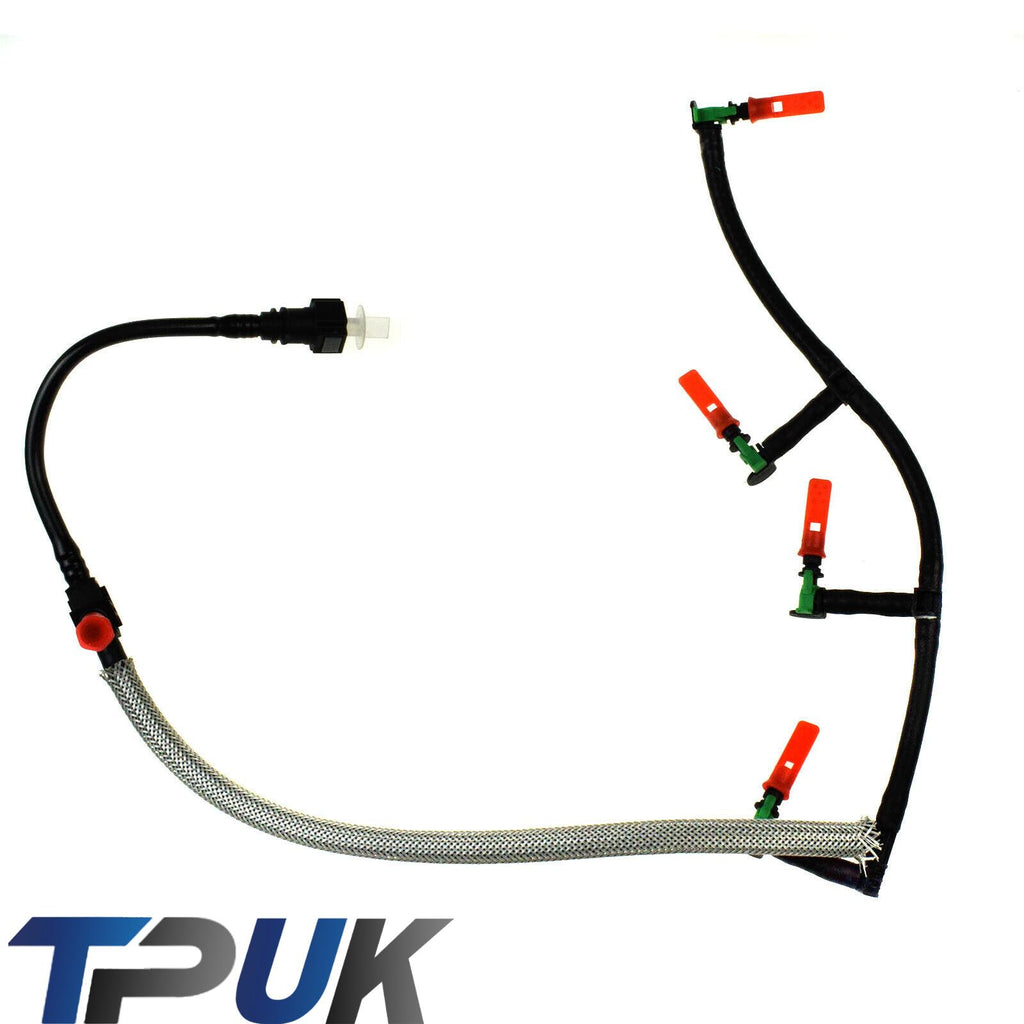 Fuel Return Leak Off Pipe Ford Transit Mk7 Mk8 Custom 2.2 Fwd Clips Relay Boxer