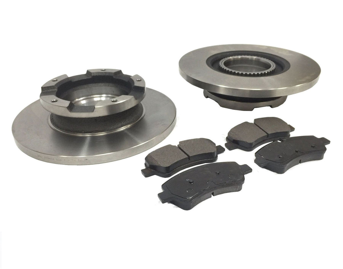 Ford Transit Mk8 Custom Rear Brake Pads Discs 2.2 Fwd 2012 On 308Mm