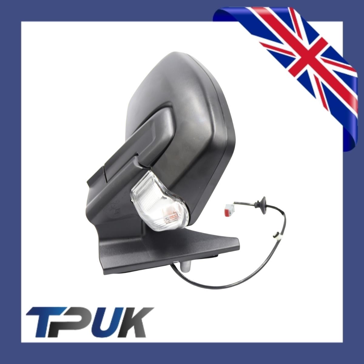 Ford Transit Custom Complete Door Mirror Manual Left Side 2123235 + Side Light