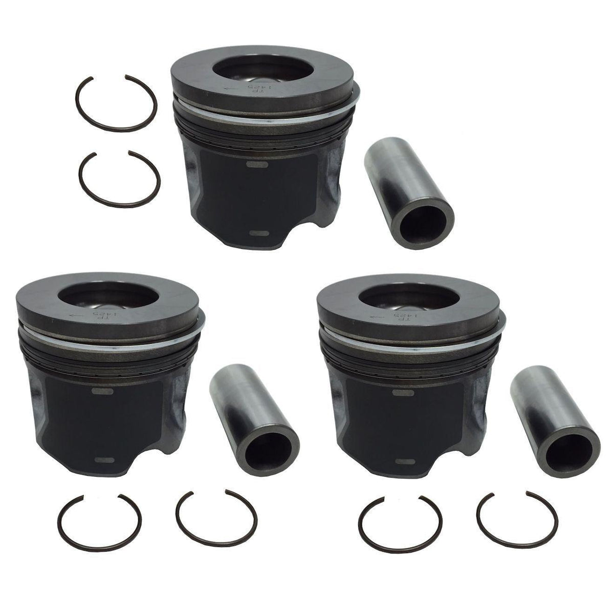 Piston Rings And Pin For Land Rover Defender 2.4 2006 On Per 3 72725Std