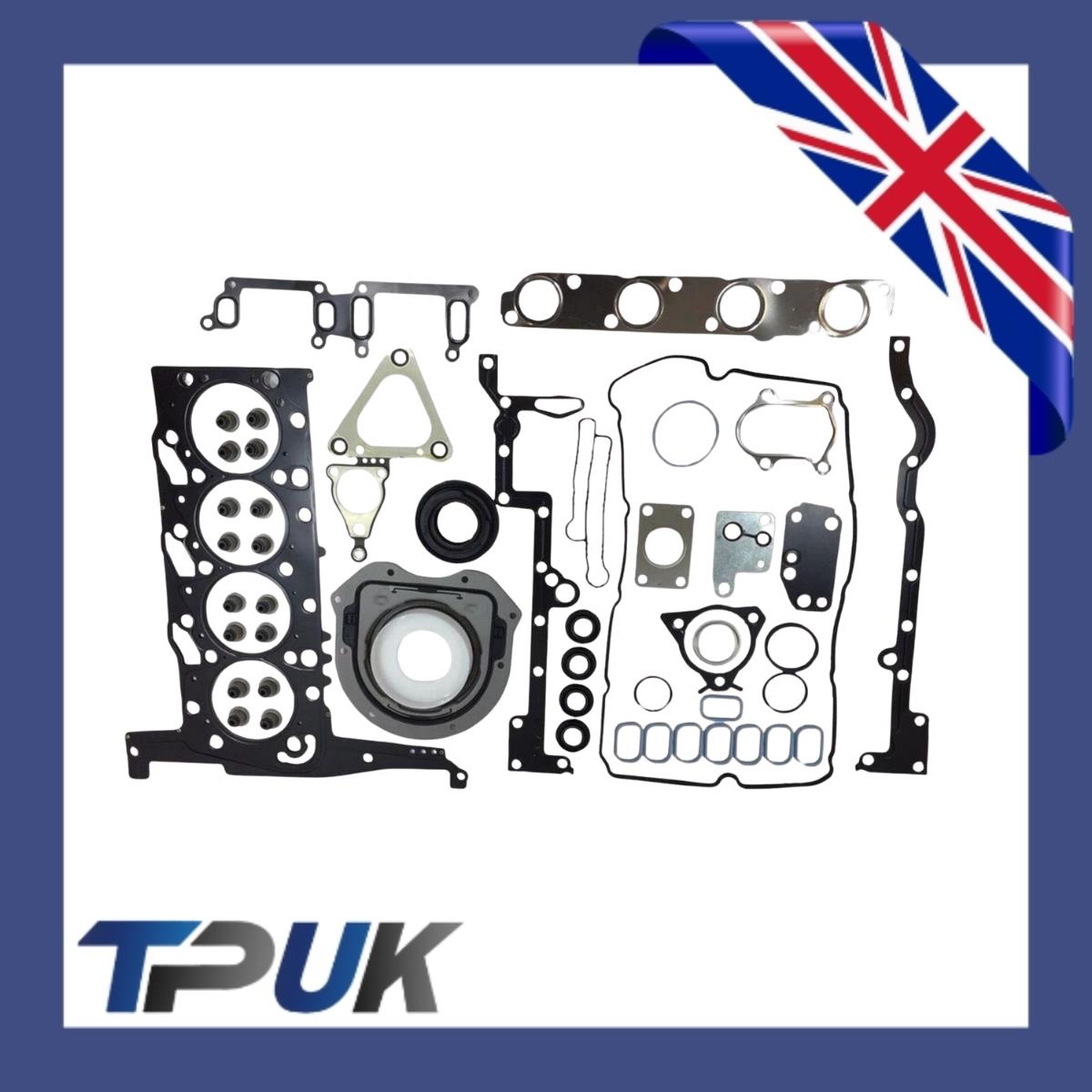 Engine Rebuild Head Gasket Set For Ford Transit Land Rover Defender 2.4 2000-14Head Gasket Set For Ford Transit Defender 2.4 2000-2014