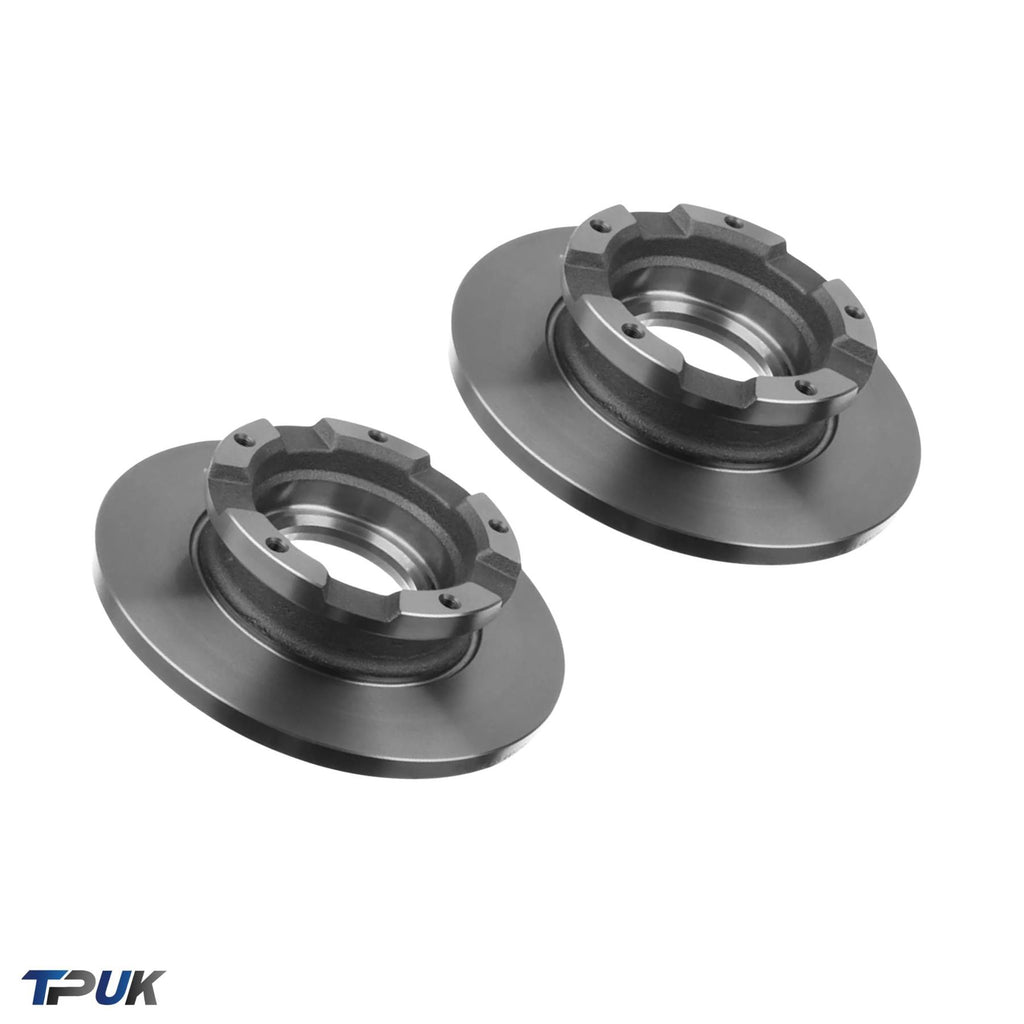 Rear Brake Discs For Transit 2.2 Fwd 2006 On Mk7 Pair Per 2 Disc Brakes