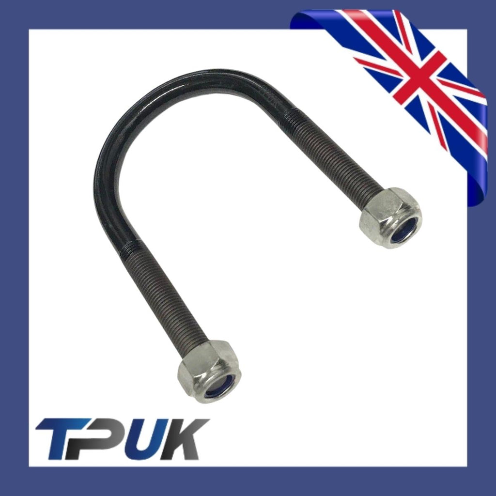 Ford Transit Mk7 Mk8 Leaf Spring U Bolt + Locknut 1 2 3 Leaf Spring 75Mm  Per 1