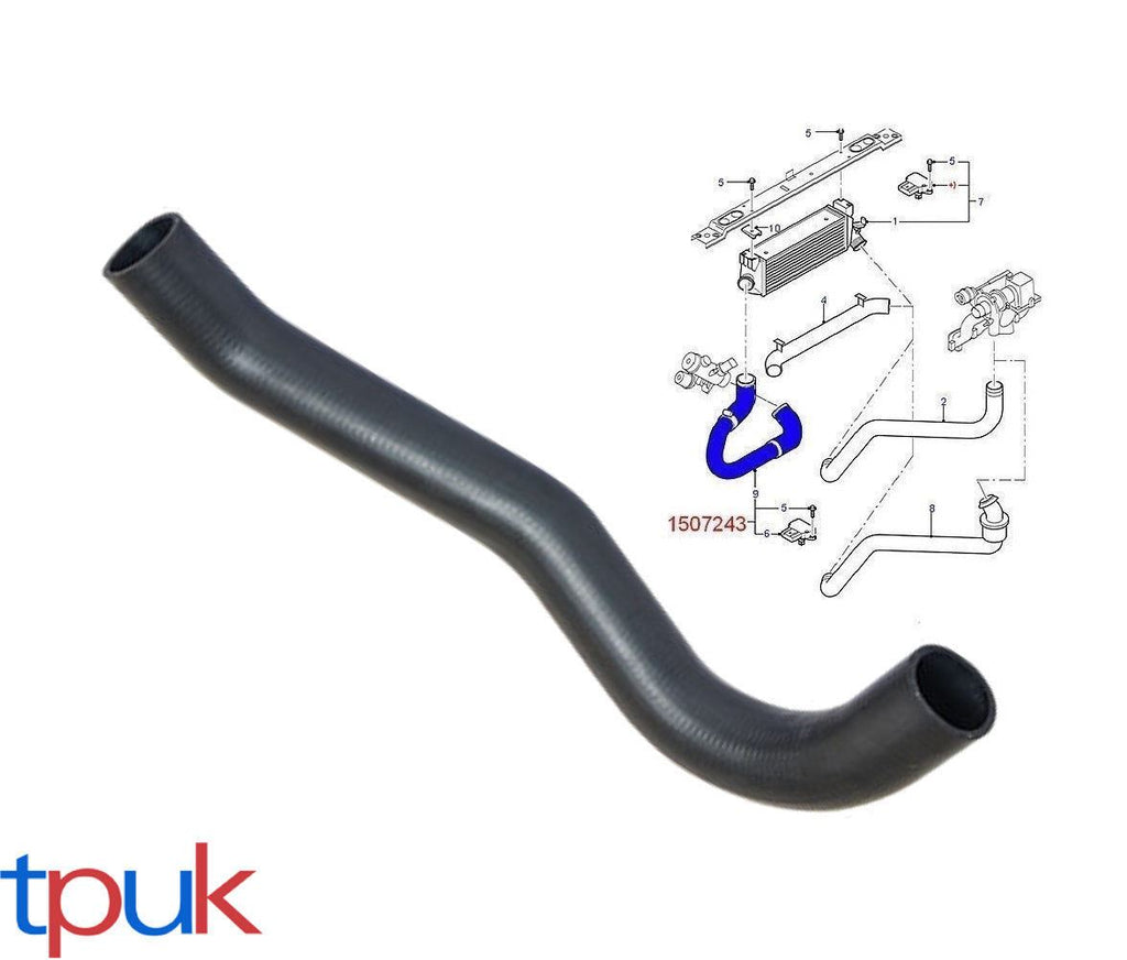 Ford Transit 2.4 D Intercooler Egr Pipe Turbo Hose 1507243 4C11-6C646-Ab