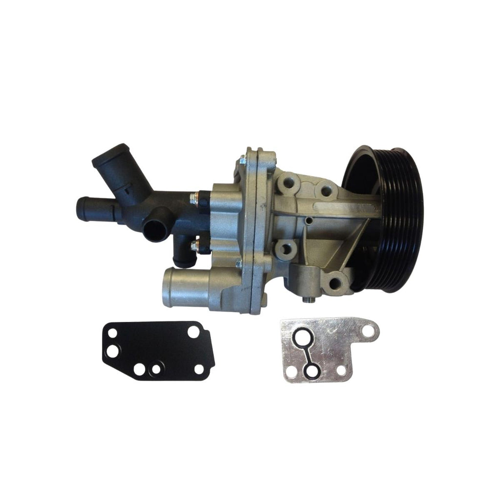 Water Pump Txii Defender Ford Transit 2000-14 Mk6 Mk7 2.4 & Connector & 2 Gasket