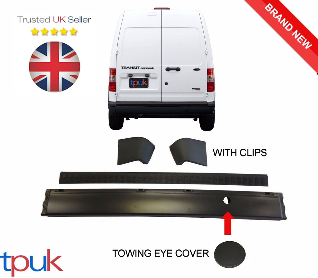 Ford Transit Connect Rear Bumper And Bumper Cover With End Caps 2002-2013