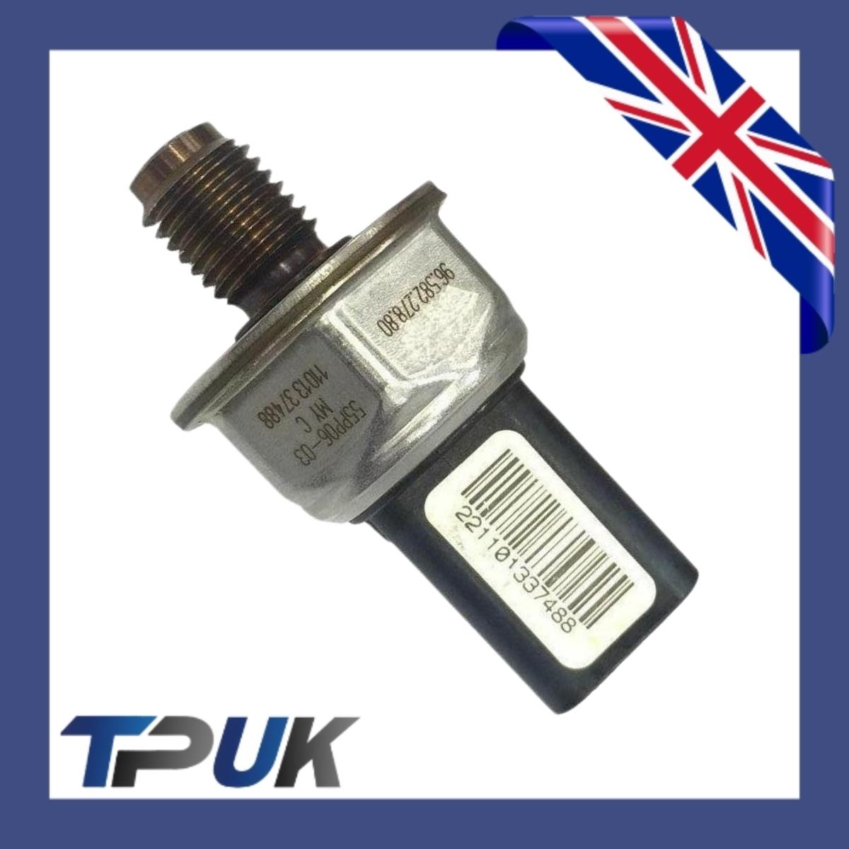 Ford Focus Mk2 Fiesta Mk5 Fuel Rail High Pressure Sensor 1.4 1.6 Tdci
