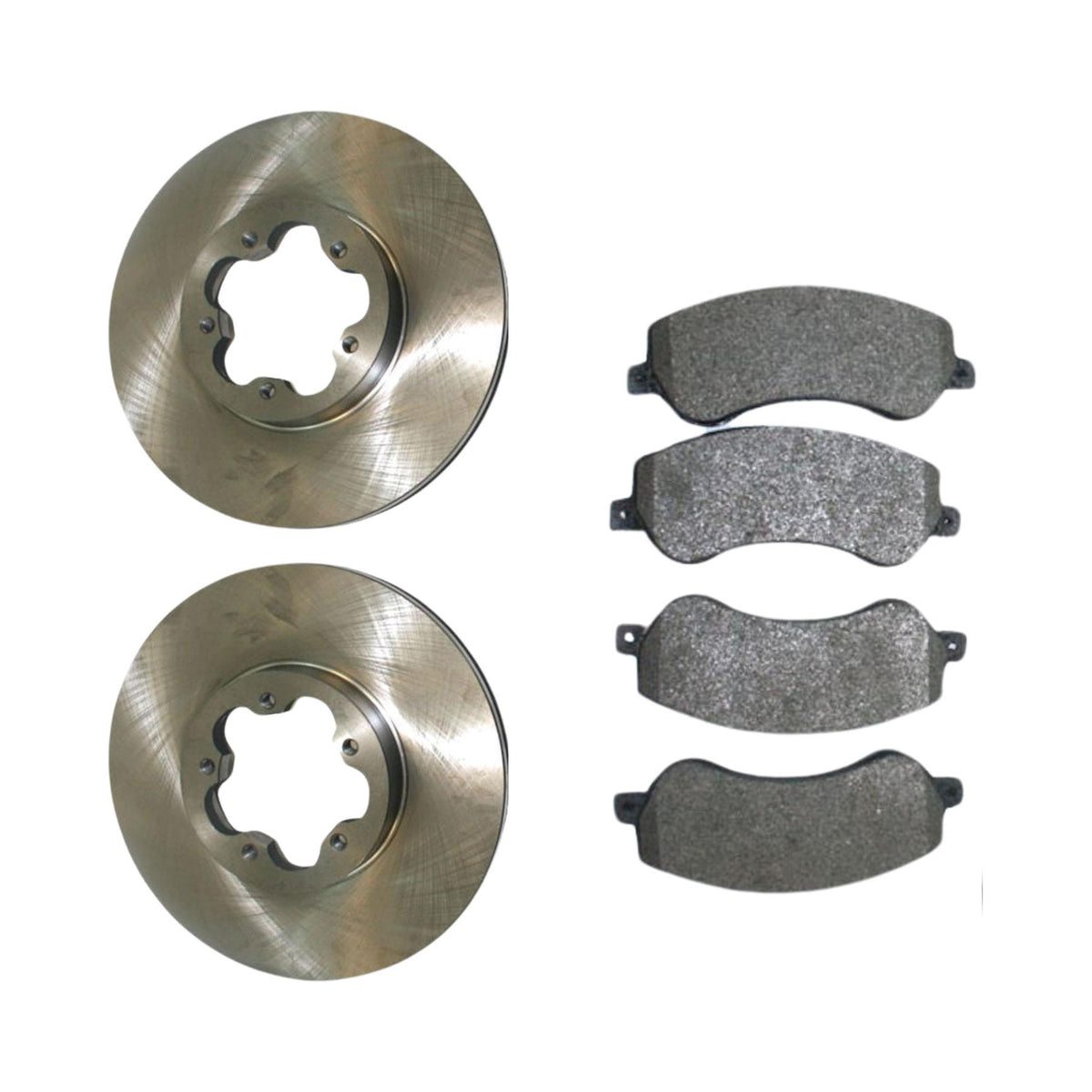 Front Brake Discs Pads For Ford Transit 2.2 Tdci Mk7 2006-2013 2256311 Pair 280mm