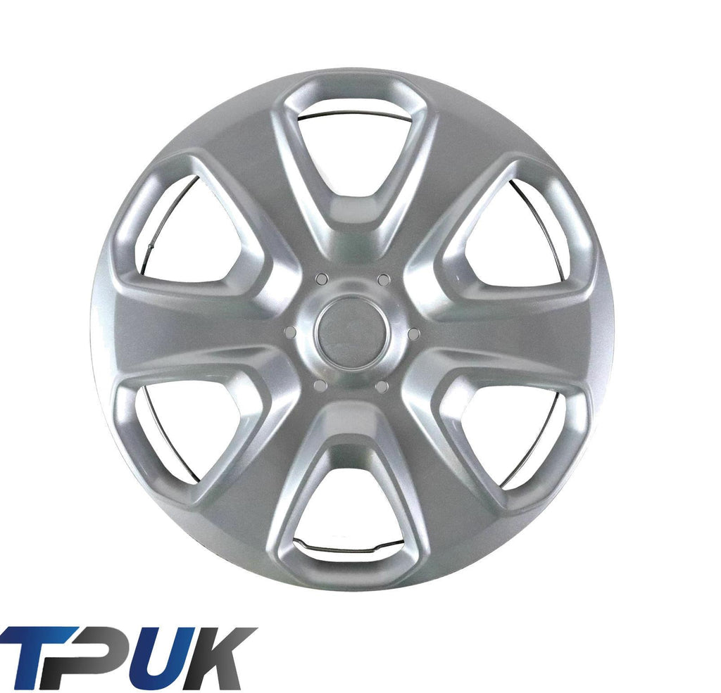 Ford Fiesta Mk7 15" Inch Wheel Trim Hub Cap Cover 2008 On Cb1 Clips + Metal Ring