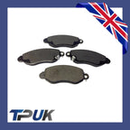 FRONT BRAKE PADS 2.0 FWD MK6 TRANSIT 2000-2006 E MARKED