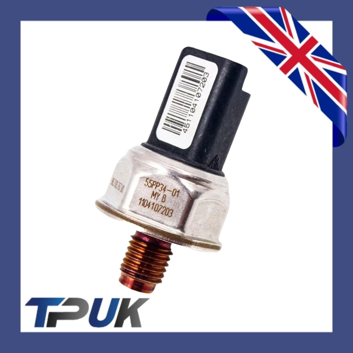 Peugeot Citroen 1.4 1.6 Hdi Diesel Fuel Pressure Sensor 55Pp34-01 Rail
