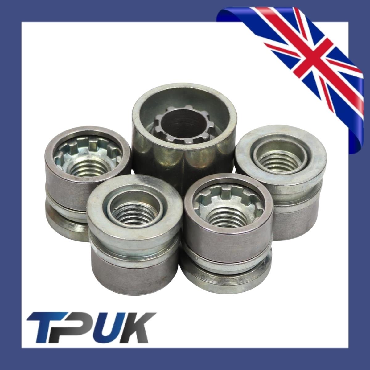 Locking Wheel Nut Set For Ford Transit Mk8 2014 On Hk211A043Aa 2221666