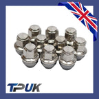 Ford Transit Mk8 Custom Set Of 12 Wheel Nuts Stainless Steel Cap 2012 On M14X1.5