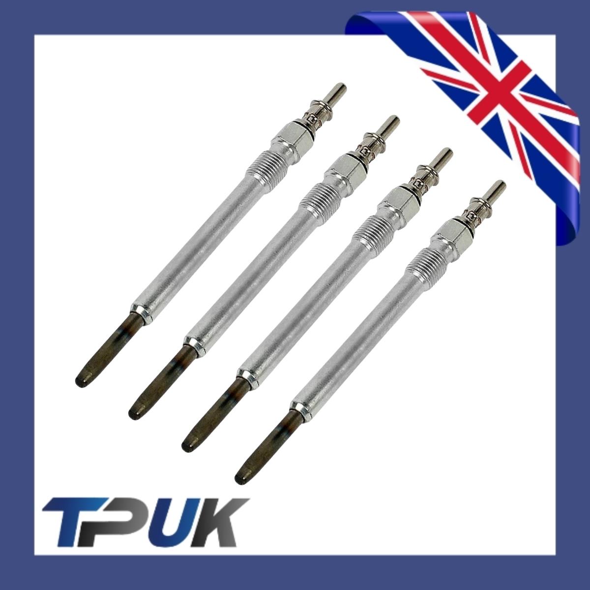 Glow Plugs For Puch G-Modell G 300 Turbodiesel 1996-2000 Per 4 A0011592001