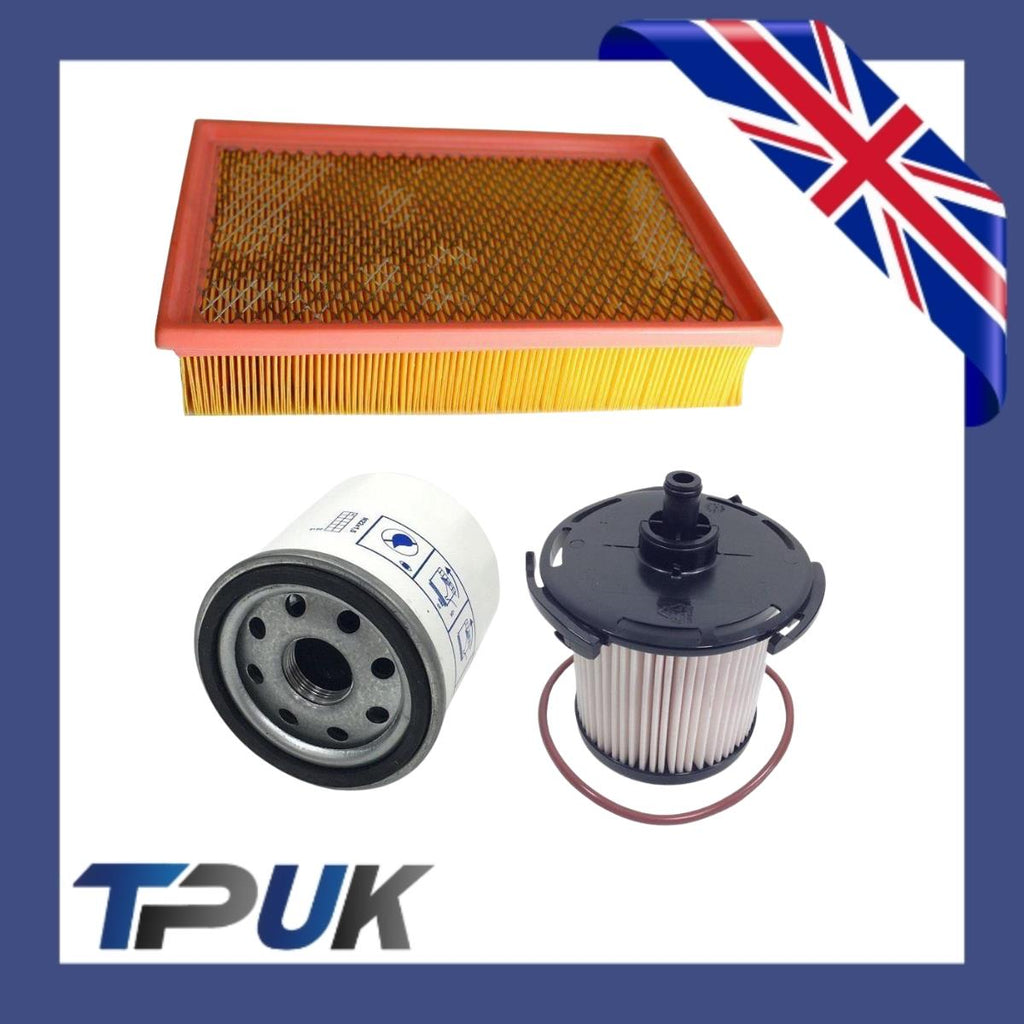 Fits Ford Transit Air Oil Fuel Filter 2011 On 2.2 Rwd Mk7 Mk8 Service