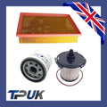 Fits Ford Transit Air Oil Fuel Filter 2011 On 2.2 Rwd Mk7 Mk8 Service