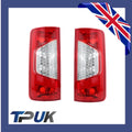 Transit Connect Rear Lamp Lens Light 2009 On Mk2 Right + Left OS+NS Pair (2)