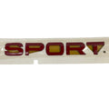 Tailgates Emblem For Land Rover Range Rover Sport 3.0 D 2009-2013 Red Genuine