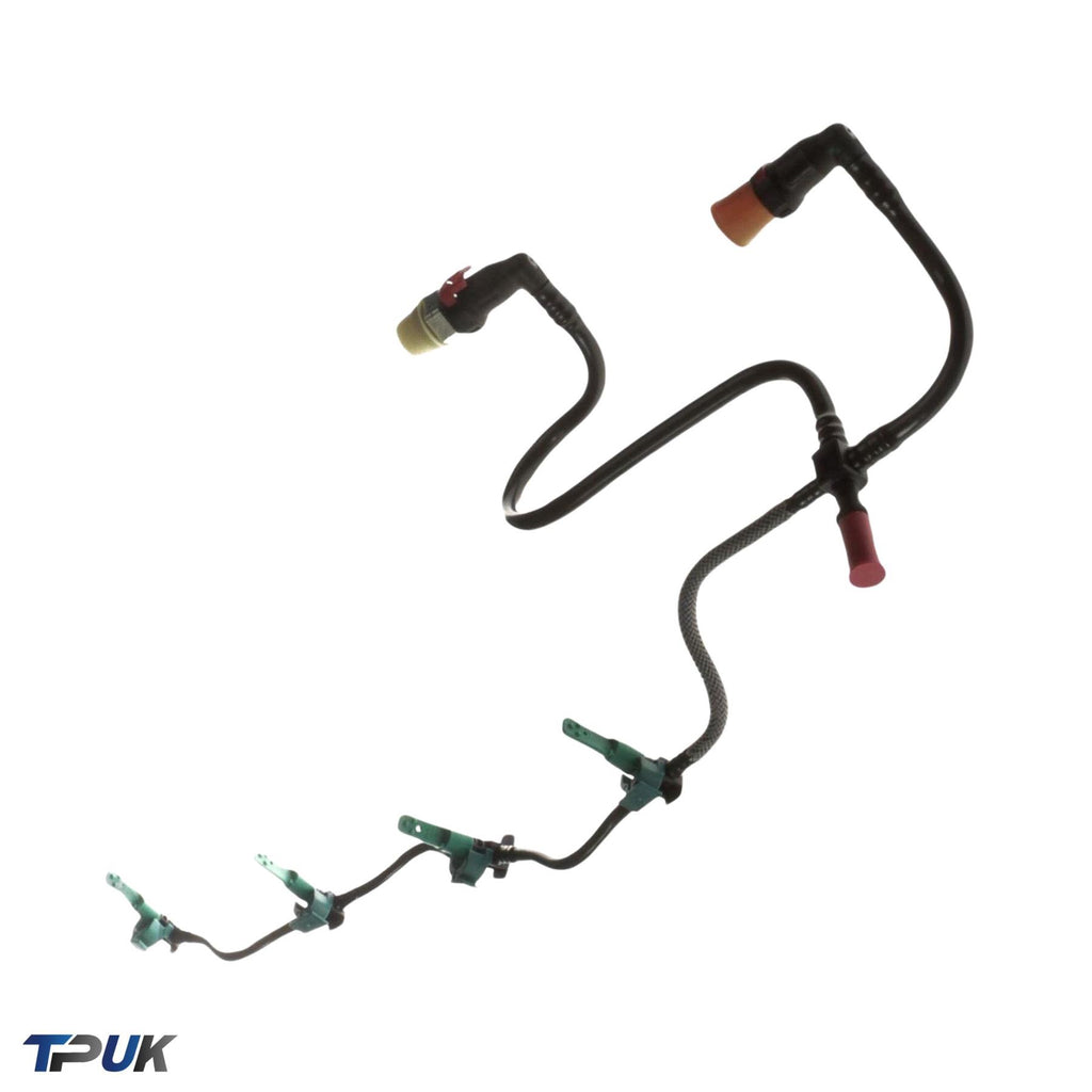 Fuel Injector Return Pipe Leak Off For Ford Transit 2.2 Fwd Mk7 With Clips