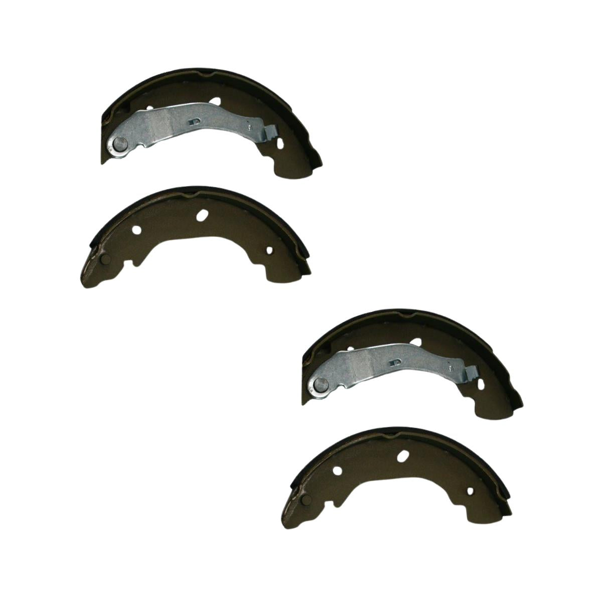 Ford Transit 2.4 Mk6 Rear Brake Shoe Set Of 4 2000-06 Rwd Tddi Tdci Shoes New