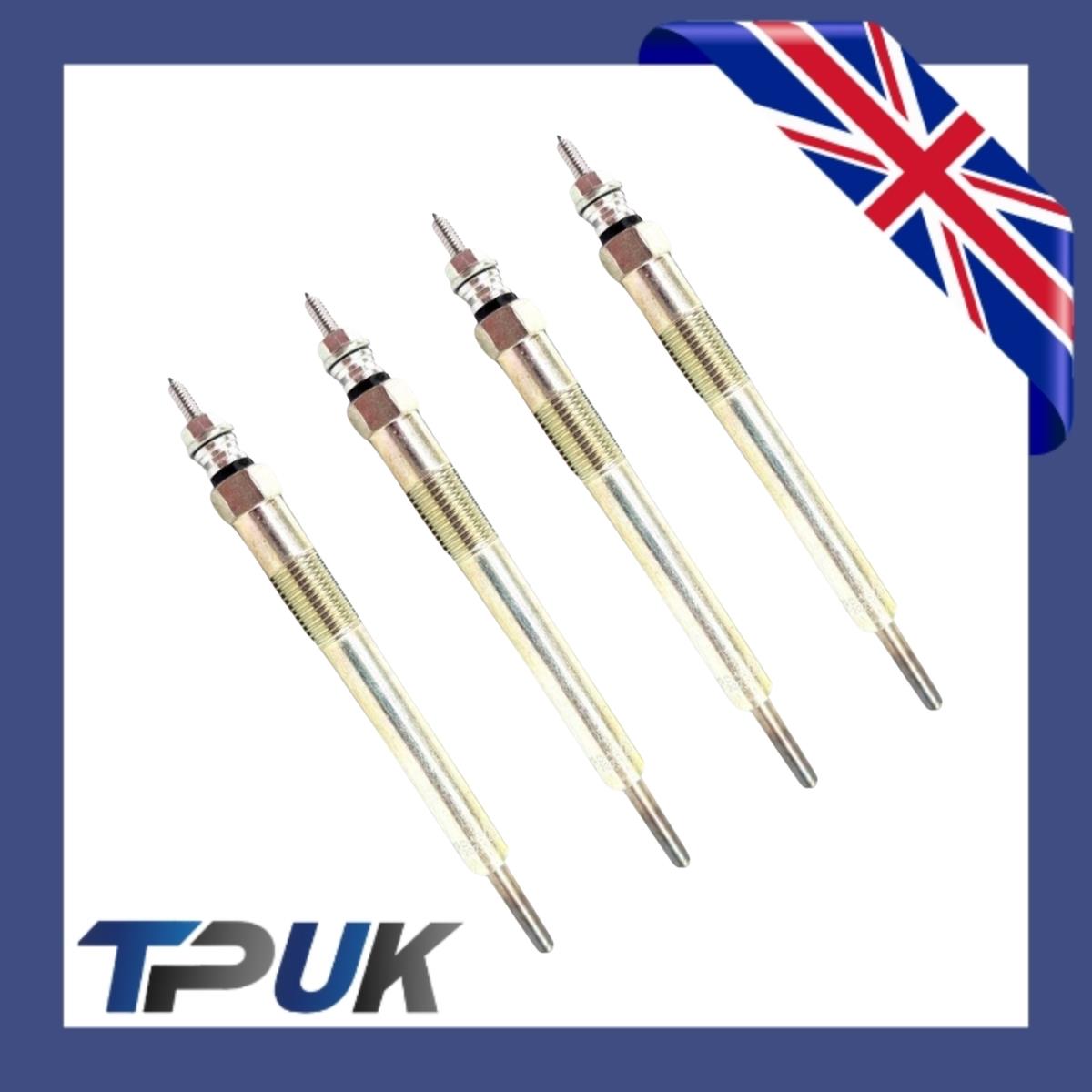 Glow Plugs For Opel Campo Frontera 2.5 2.8 1991-2001 Per 4 1214323 94133759