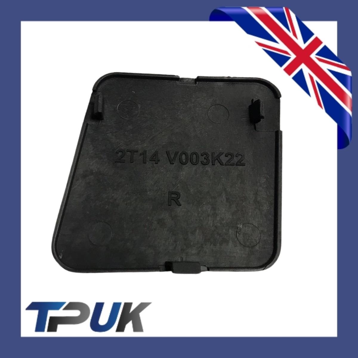 Front Right Bumper Tow Eye Cover Black Ford Transit Connect 2003-2006 Mk1