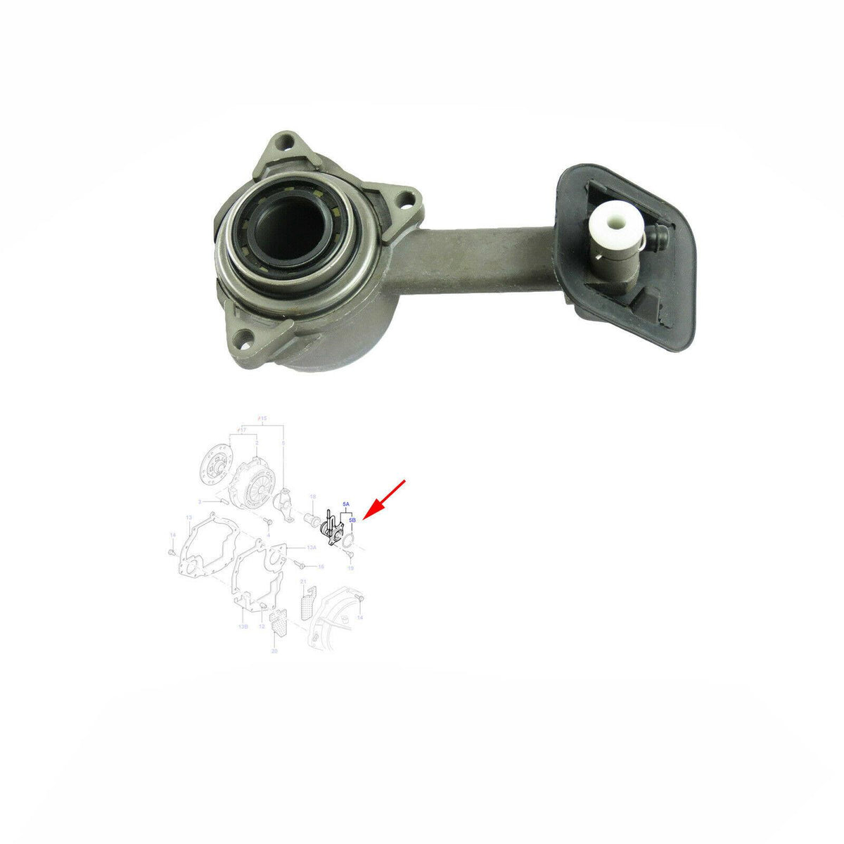 Concentric Slave Cylinder For Ford Transit Connect Focus 1.8 2.0 Diesel Petrol