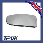 Ford Transit Mk8 Blind Spot Mirror Glass 2014 On Passenger Left Back Plate