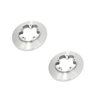 Rear Brake Discs Ford Transit Mk8 2.2 2.0 Rwd Double Rear Wheel Twin 2014 On 308MM