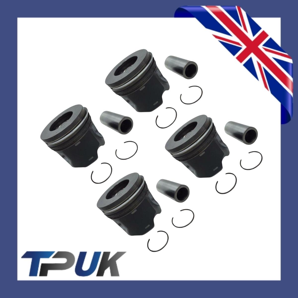 Piston For Ford Mondeo Transit 2.0 2000-2007 Standard Size Per 4 1349797 1201216