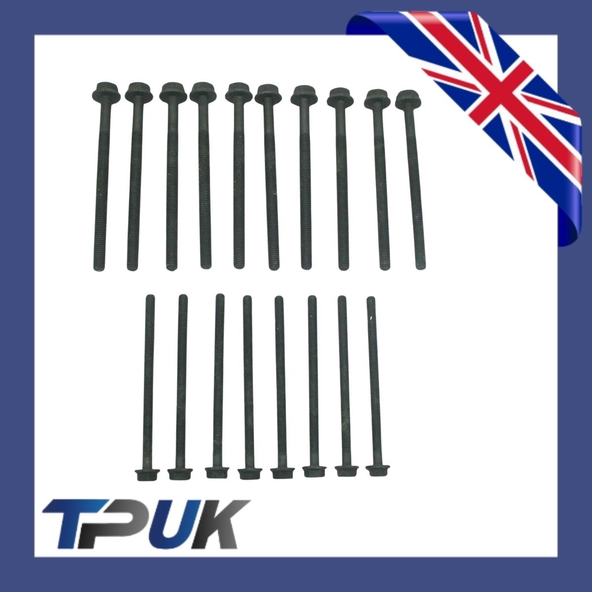 Land Rover Defender Full Engine Head Gasket Set Crank Seals Head Bolts 2.4 06 On