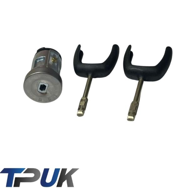 FORD TRANSIT MK7 IGNITION BARREL CYLINDER REPAIR KIT & 2 KEYS 2006 ON