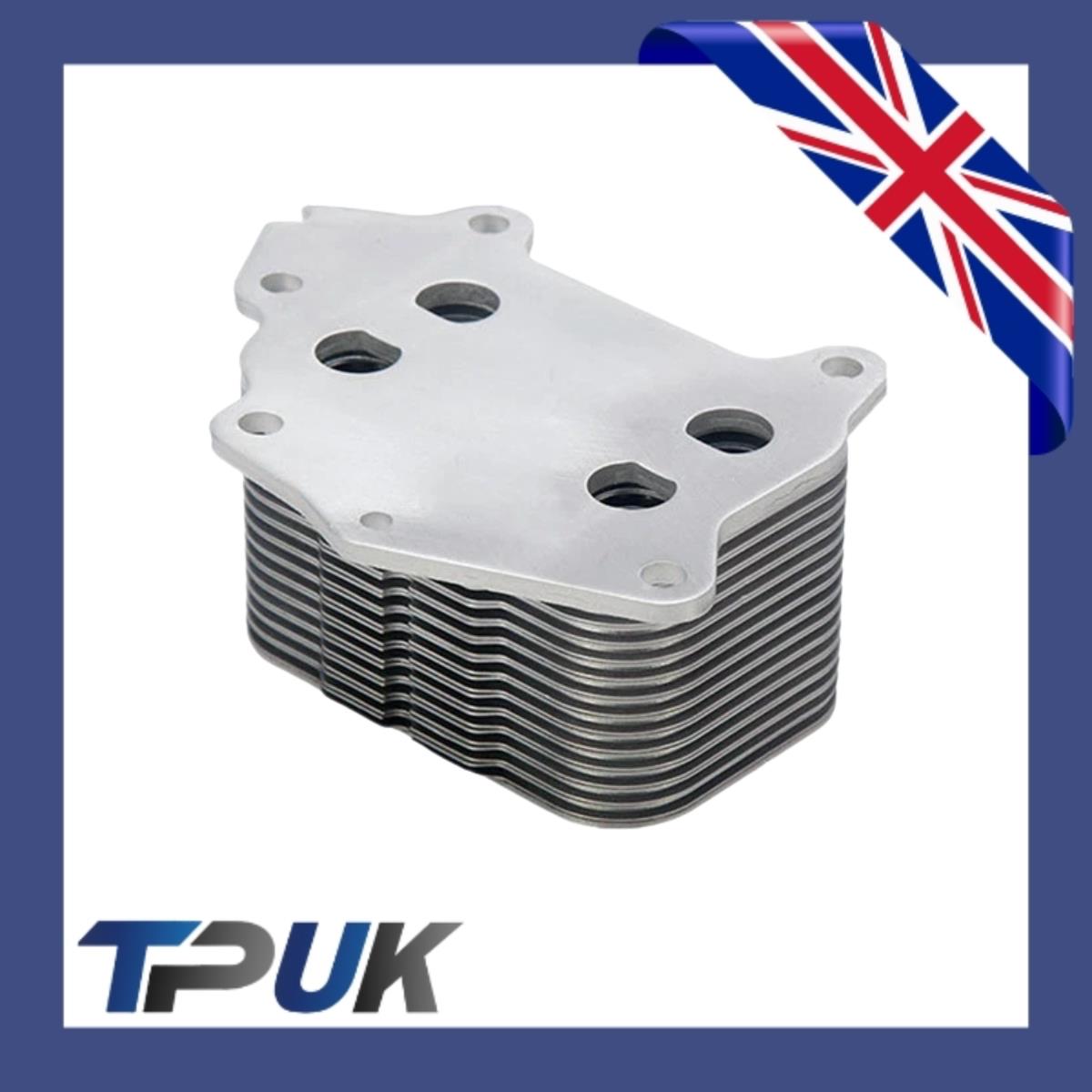 Oil Cooler Radiator Fits Ford Focus Fiesta Cmax 1.6 1.4 Tdci 90Ps 110Ps