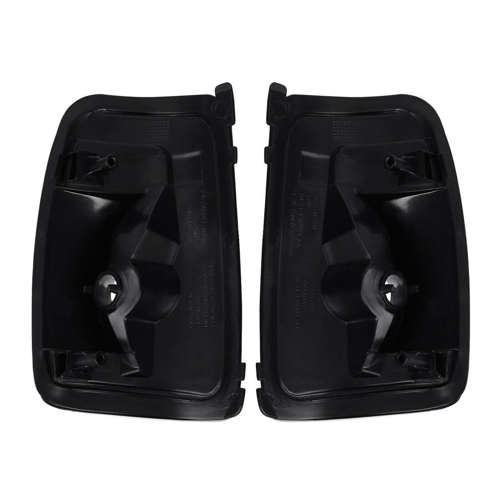Pair of Clear Wing Mirror Indicator Lenses for Ford Transit Mk8 (2014-Onwards) - Left & Right Side Replacement Light Covers