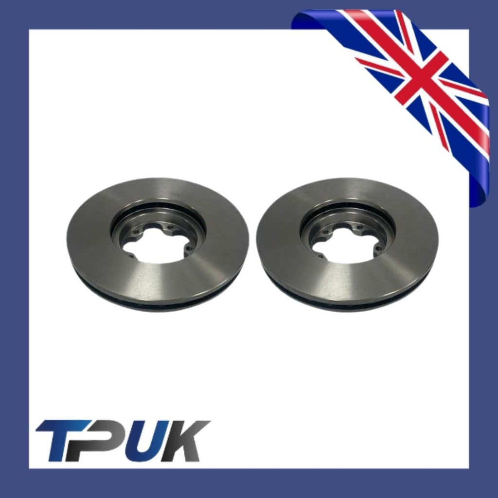 Front Brake Disc Ford Transit Mk8 Rwd 2.2 2.0 Twin Rear Wheel 308Mm Pair