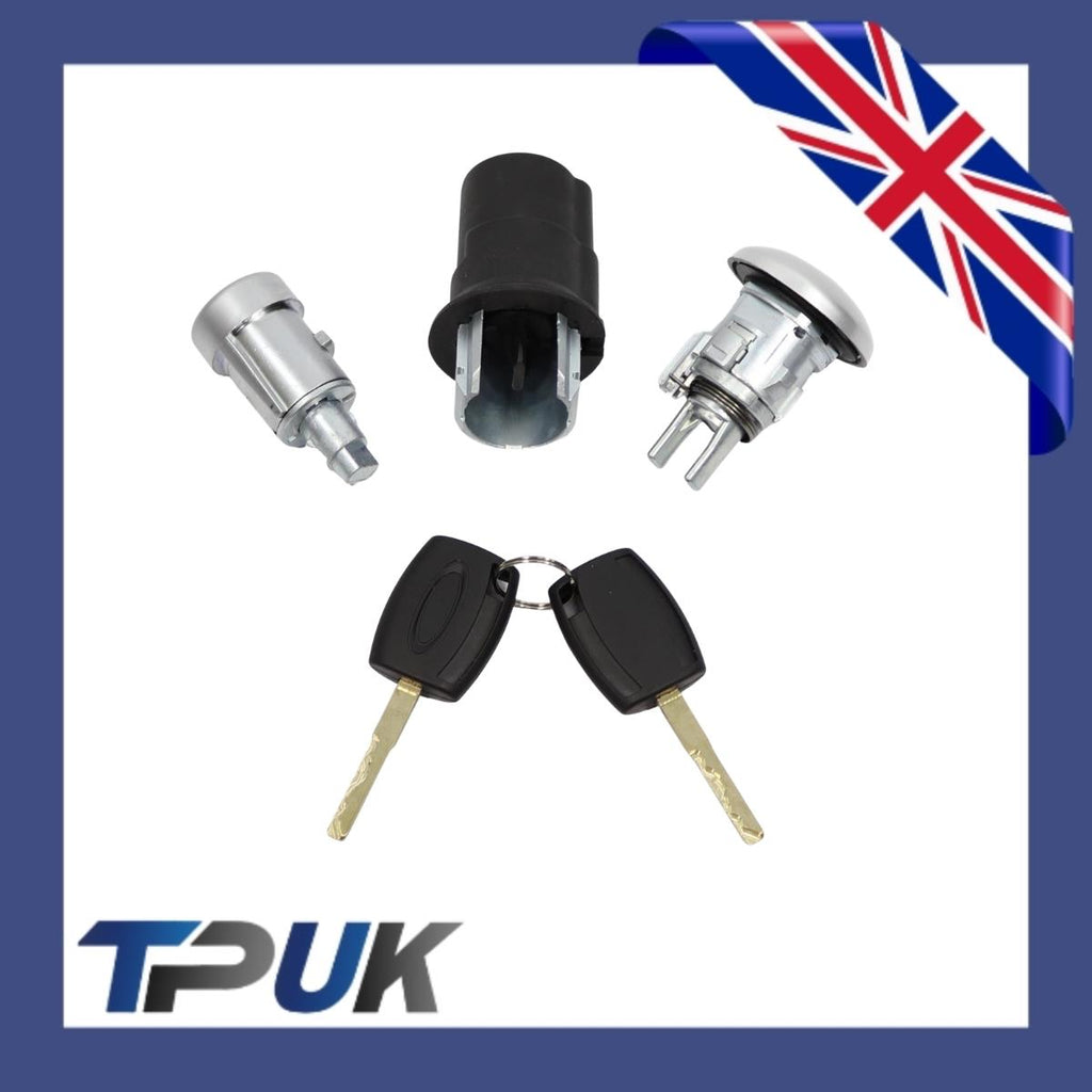 For Ford Transit Lock Set Mk8 Custom Door Bonnet Ignition Barrel 2 Keys