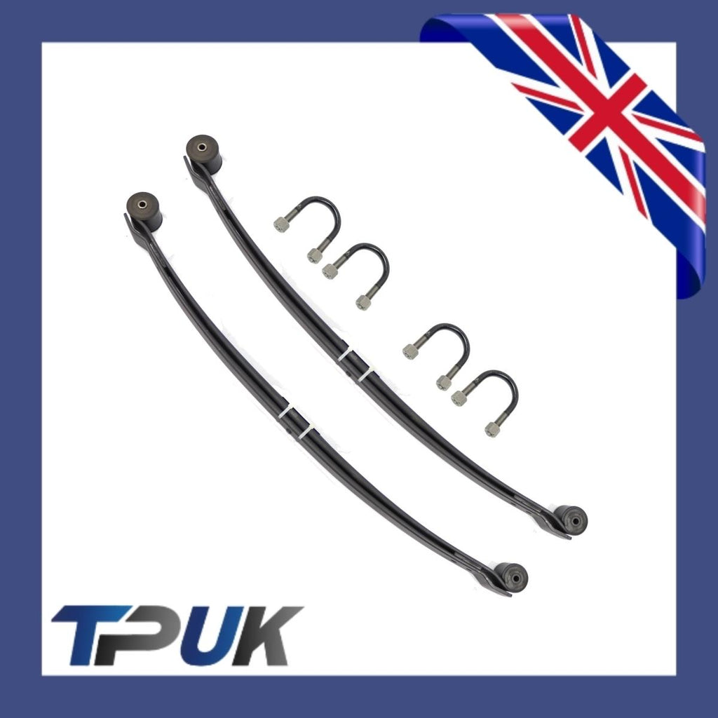 Transit Leaf Spring Mk7 MK8 Double Leaf 2006-2018 Fwd 60Mm And U Bolts Per Pair