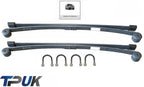 For Ford Transit 1 + 1 Leaf Spring 2.2 Fwd Mk7 Pair 60Mm Bushes With U Bolts