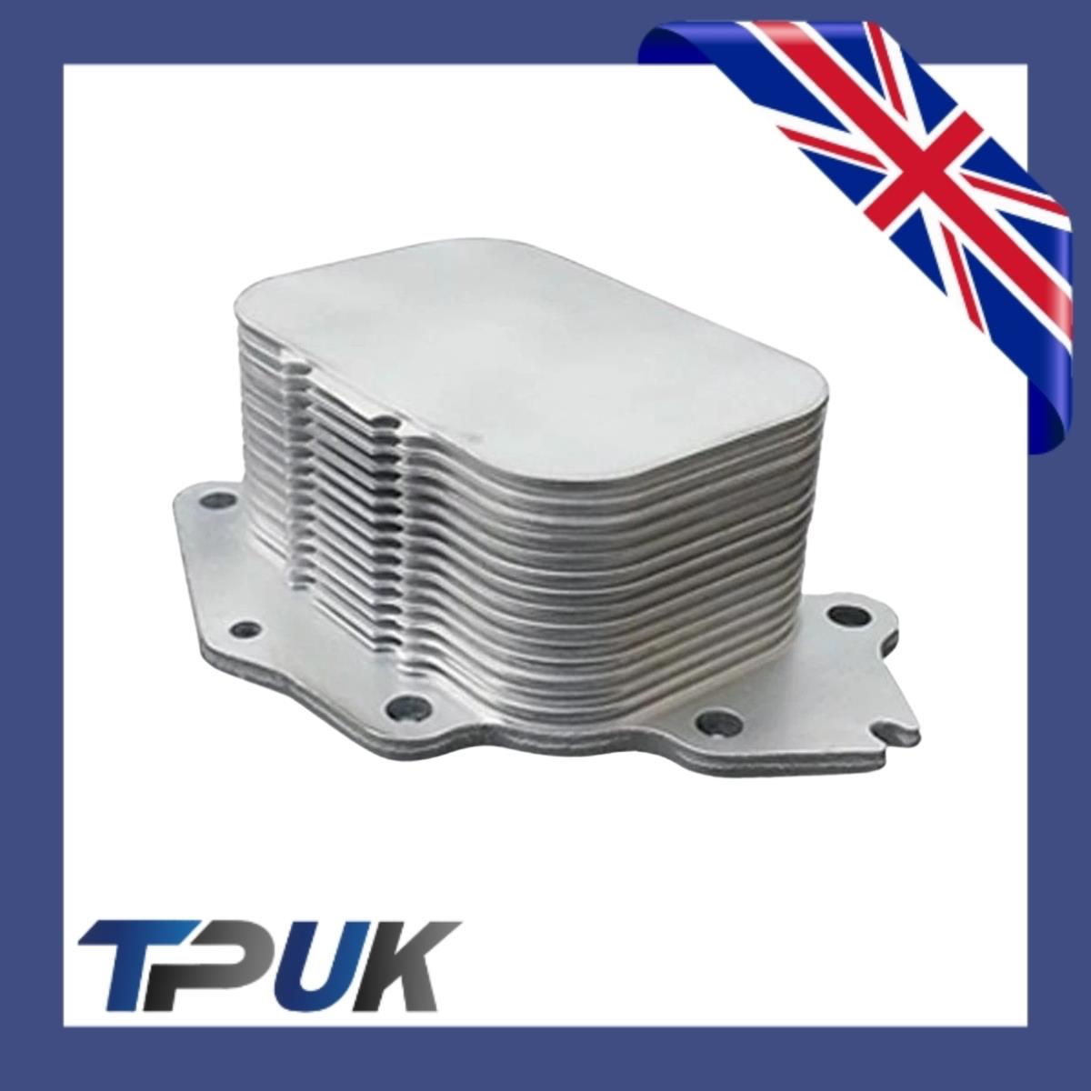 Oil Cooler Radiator Fits Ford Focus Fiesta Cmax 1.6 1.4 Tdci 90Ps 110Ps