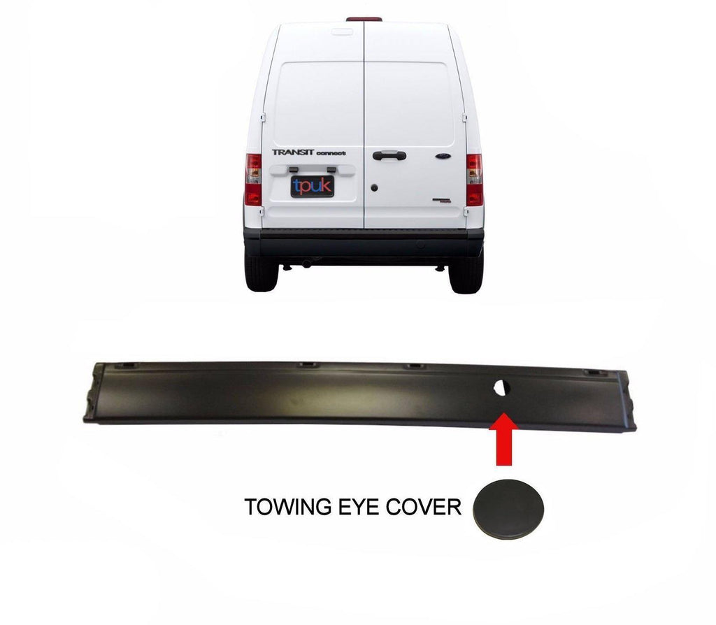 REAR BUMPER WITHOUT PARKING SENSOR FORD TRANSIT CONNECT 2002-2009