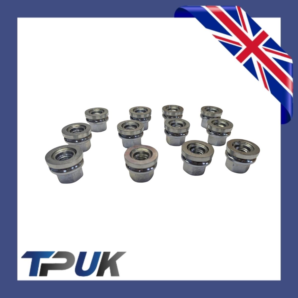 Ford Transit Set Of 12 Wheel Nut M14X2 Mk6 Mk7 2006 - 2014 Steel Or Alloy Nuts