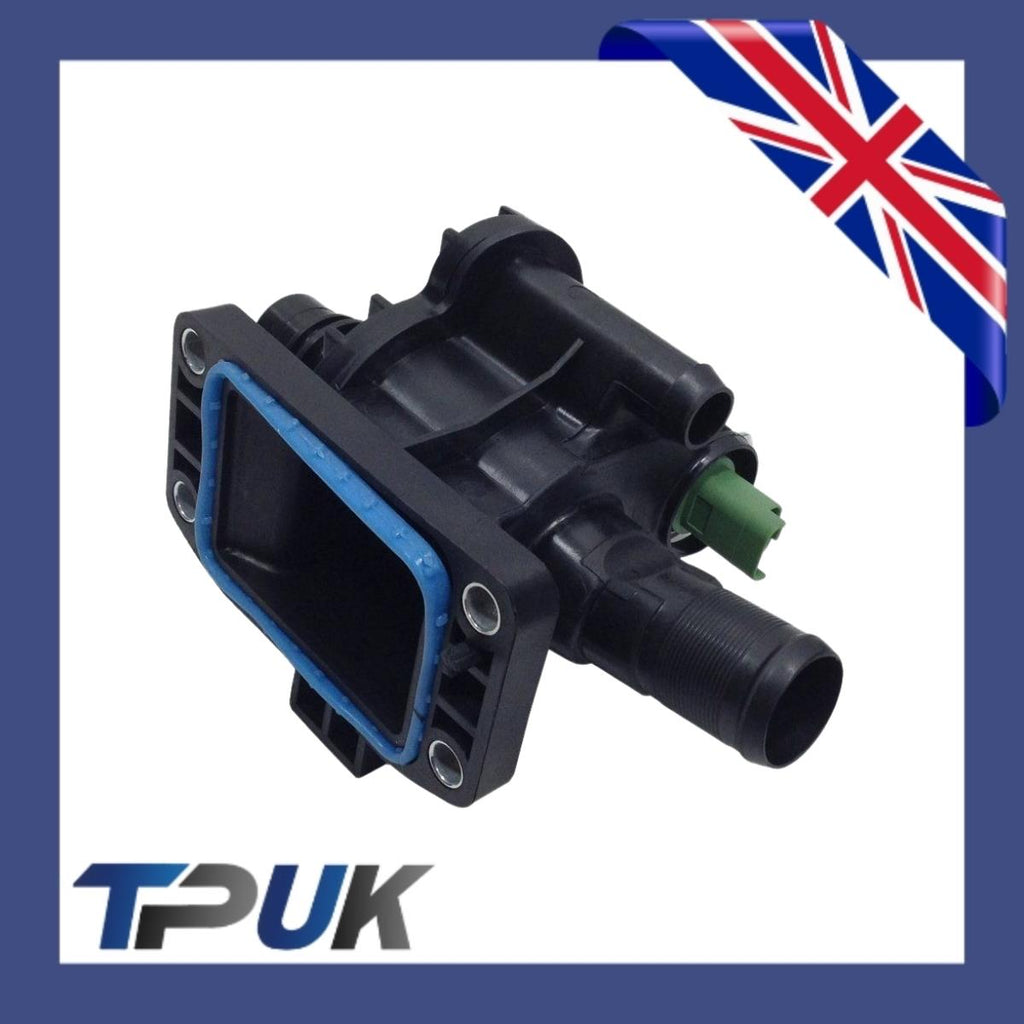Citroen Peugeot 1.6 Hdi Diesel Thermostat Housing + Switch 2002 - 2009