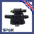 Ford Fiesta Fusion Focus Cmax 1.6 Tdci Thermostat Housing + Switch 2002 - 2009