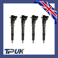 Fuel Injectors (4) For Ford Transit Custom Focus Ranger Mondeo 2.0 Ecoblue 15 On