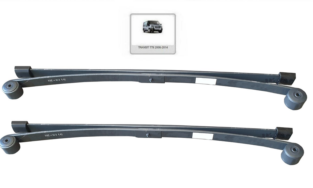 For Ford Transit 1 + 1 Leaf Spring 2.2 Fwd Mk7 60mm With Bushes Fitted Per 2