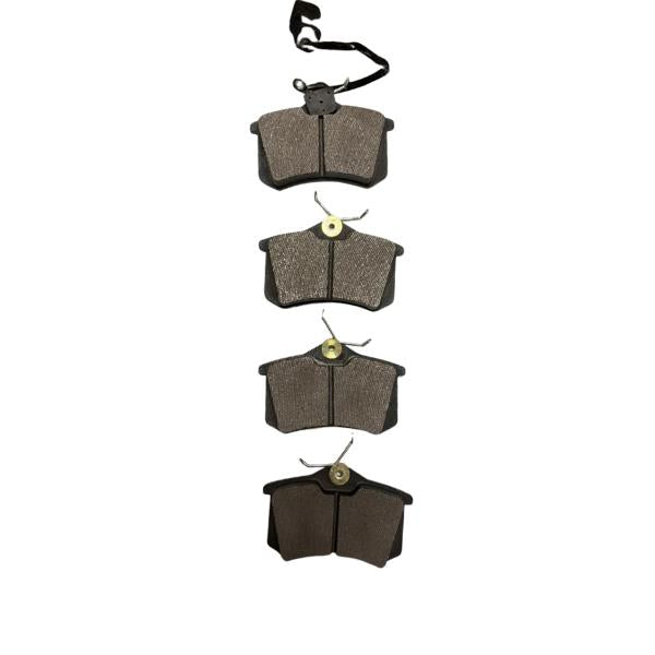 Rear Brake Pads Set Fits Vw Sharan 1.9 Tdi 2000 Onwards Dp11481